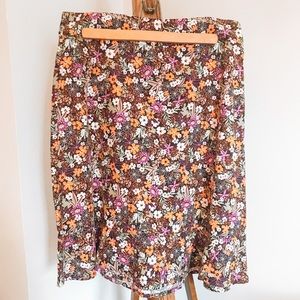 ✨VINTAGE✨ Christopher & Banks Floral Skirt